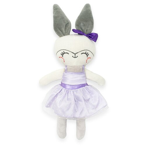 Baby Mix Rabbit plüss játék, 40 x 11 cm