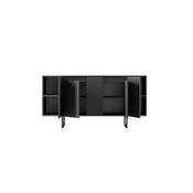 Szafka Luxe Anthracite and Black