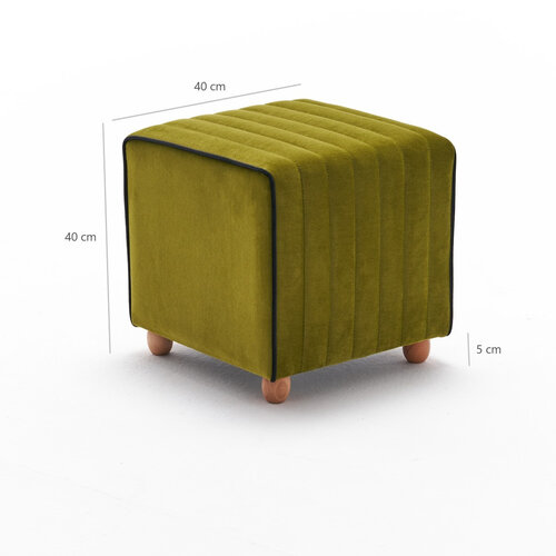 Taburet Mona Puf Verde