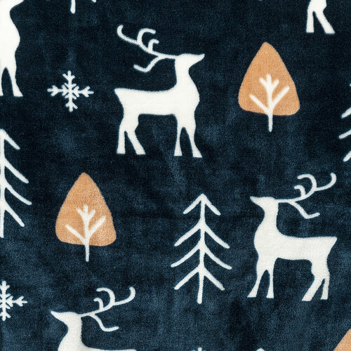 4Home Posteljnina iz mikroflanela Nordic Deer, 160 x 200 cm, 70 x 80 cm