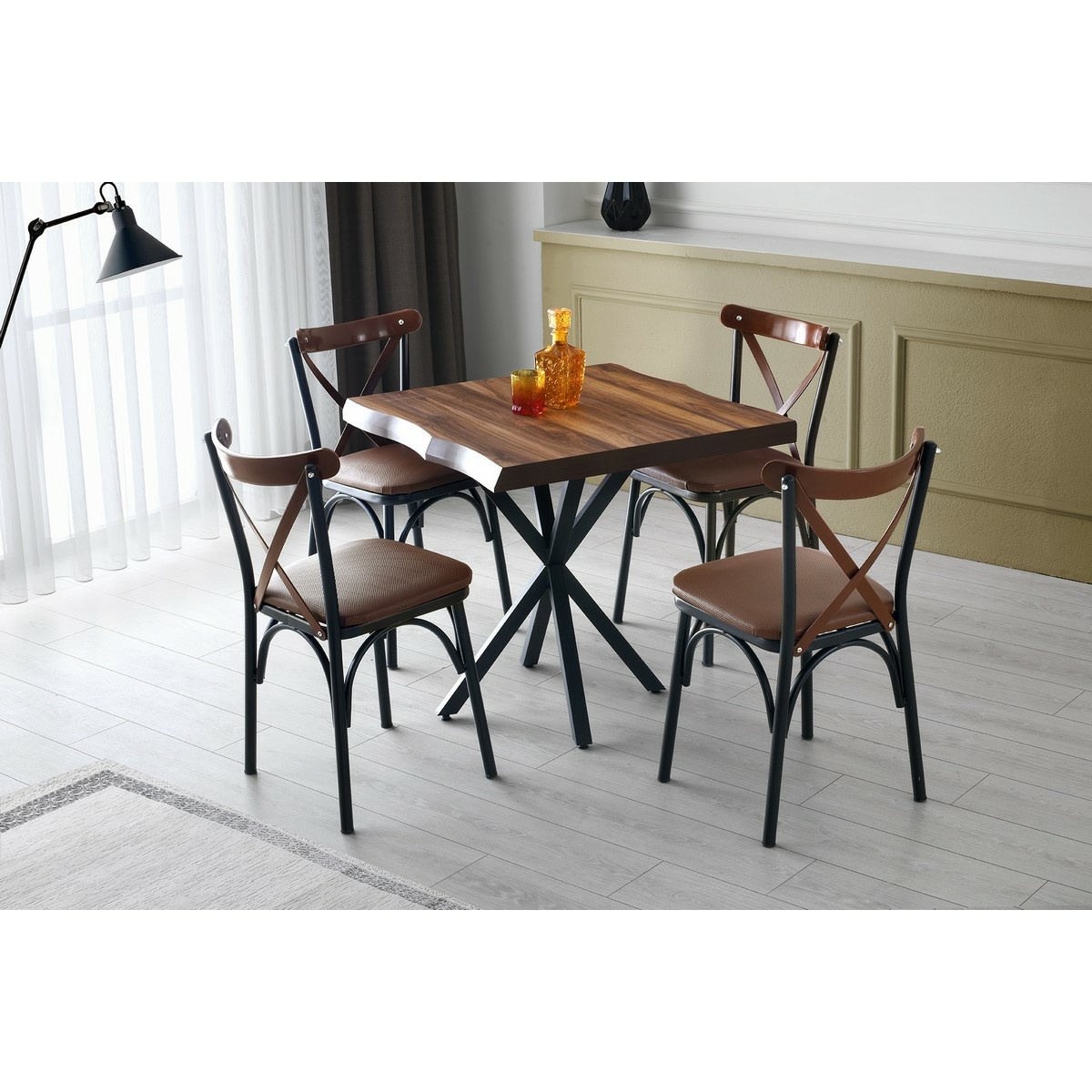 Jedálenský stôl Zafir Walnut
