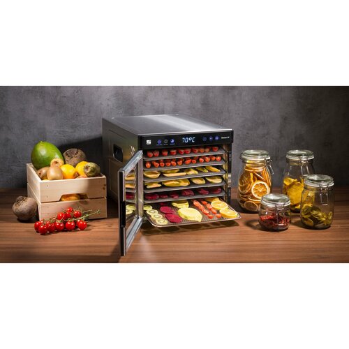 G21 Sušička ovoce Breezer s UV funkcí, nerez