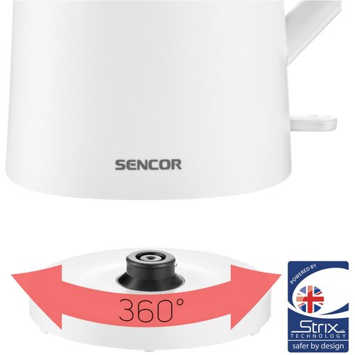 Sencor SWK 0550WH varná konvice, bílá