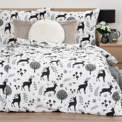Lenjerie de pat din flanel 4Home Autumn Forest, 220 x 200 cm, 2 buc. 70 x 90 cm