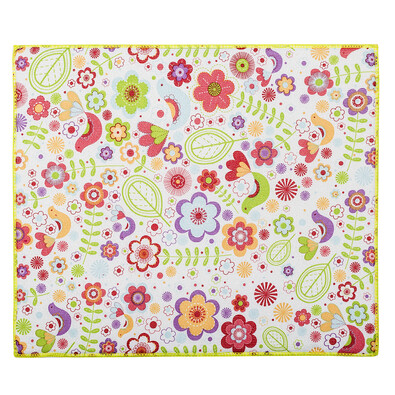 Podkładka pod umyte naczynia Flowers, 40 x 48 cm