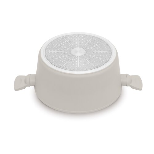 BerlingerHaus Cratiță cu suprafață din titan și capac Sahara 30 cm