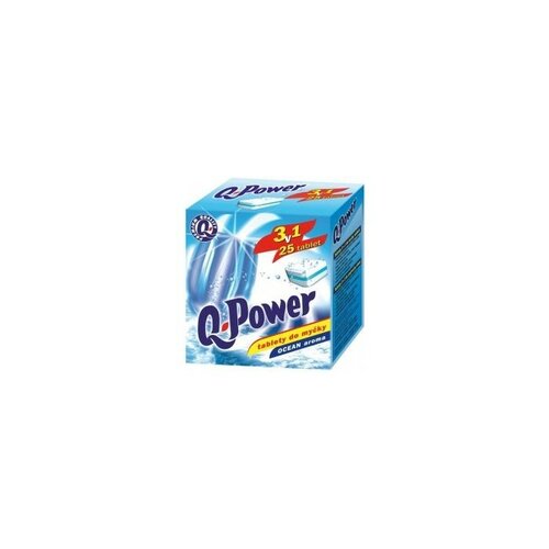 Q Power Multiactive Brilliance tablety do myčky, 25 ks