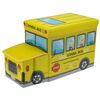 Pudełko do siedzenia na zabawki Autobus szkolny