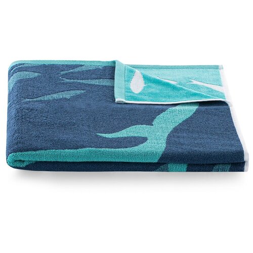 DecoKing Plažna brisača Dolphin, 90 x 180 cm