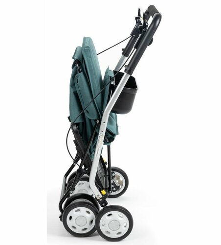 Carlett Senior Comfort Torba na zakupy na kółkach 29 l, niebieskozielony