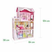 Ecotoys Domeček pro panenky Rezidence California, 124 x 84 x 38 cm