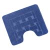 Bellatex Covora de baie Bany cu decupajdreptunghiular albastru, 60 x 50 cm