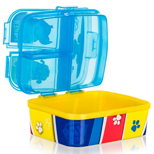 Vetro-plus Box snackdoboz, osztott PATROLA 17,5 x13 cm