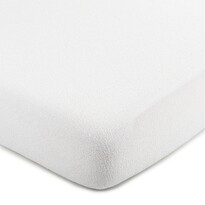 Cearșaf de pat 4Home frotir, alb, 100 x 200 cm