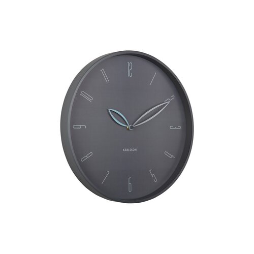 Karlsson 6012GY dizajnové nástenné hodiny sivá, pr. 40 cm