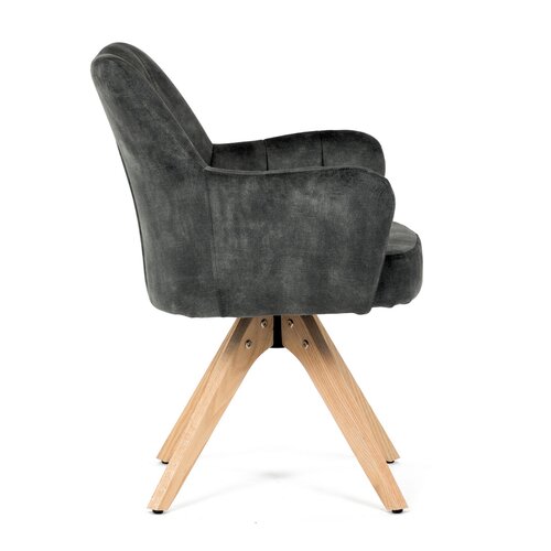 Set de scaune de sufragerie HC-D7188 GRN4, 2 buc.