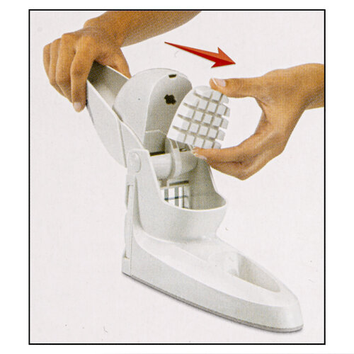 Leifheit Ножик для нарізання картоплі фрі, білий