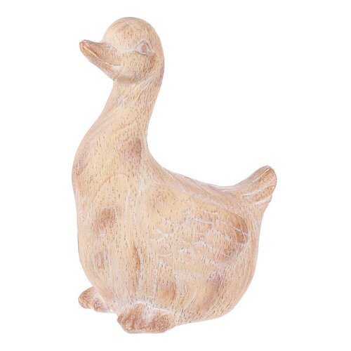 Gartendekoration Ente, Polyresin, 21 x 16 x 29 cm
