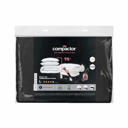 Compactor Vákuový úložný box s puzdrom L, 50 x 65 x 15,5 cm