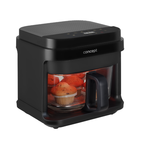Concept FR5500 GLASS & FAST meleg levegős sütő