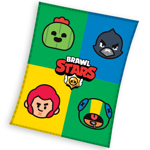 Dětská deka Brawl Stars Portréty, 110 x 140 cm