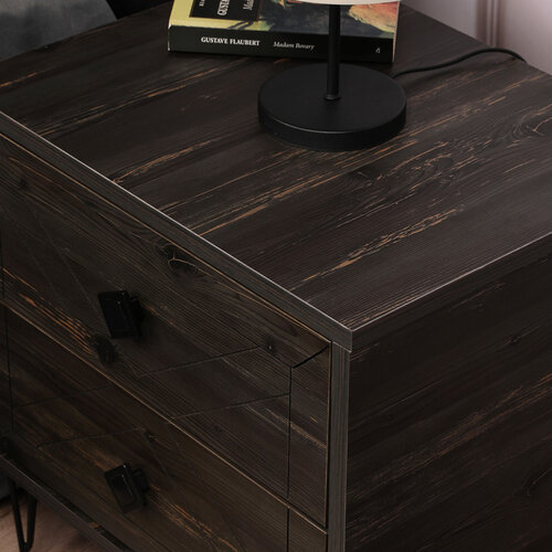 Nočný stolík Luna Dark Brown