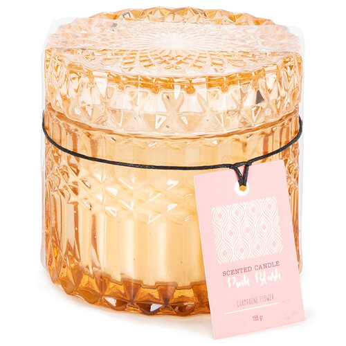 Świeczka zapachowa w szkle z pokrywką Berry Liquor, 9 x 8,5 cm, 155 g