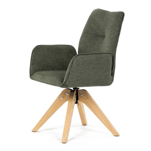 Scaun de sufragerie DCH-C2148 GRN2 cu materialimpermeabil