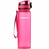 Sticlă filtrantă Aquaphor City 0,5 l, roz