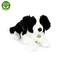 Rappa Plush dog Border collie lying black andwhite, 45 cm