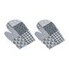 Mănușă de bucătărie Bellatex Patchwork gri, 28 x 18 cm, 2 buc