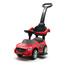 Mașinuță Baby Mix pentru copii cu sunet și barăde ghidare Racer, roșu