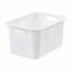 SmartStore Kosz do przechowywania Modern, biały, 37 x 28 x 20 cm