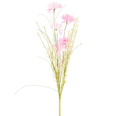 Umetne travniške cvetove 50 cm, roza
