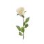 Sztuczny kwiat Róży biały, 45 cm