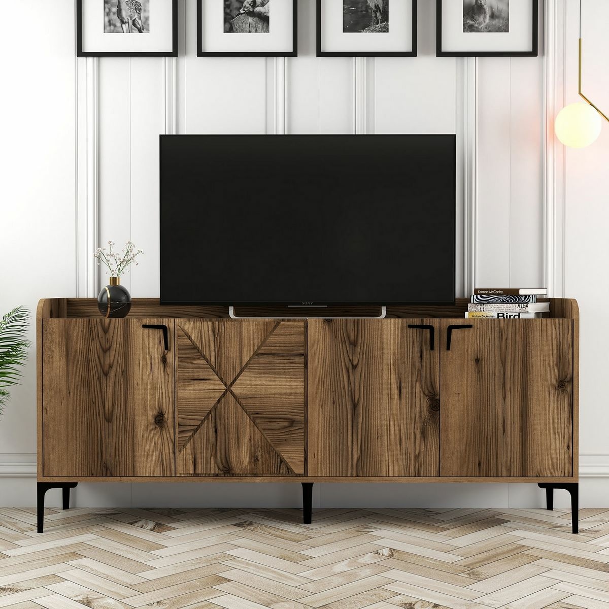 Skrinka Venedik Walnut