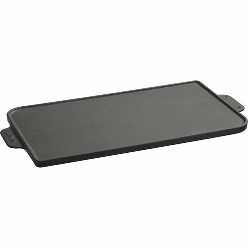 LAVA Metal Dvostranska litoželezna plošča za žar,26 x 47 cm