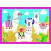 Trefl Puzzle Happy Llamas, 4 piese