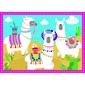 Trefl Puzzle Happy Llamas, 4 piese