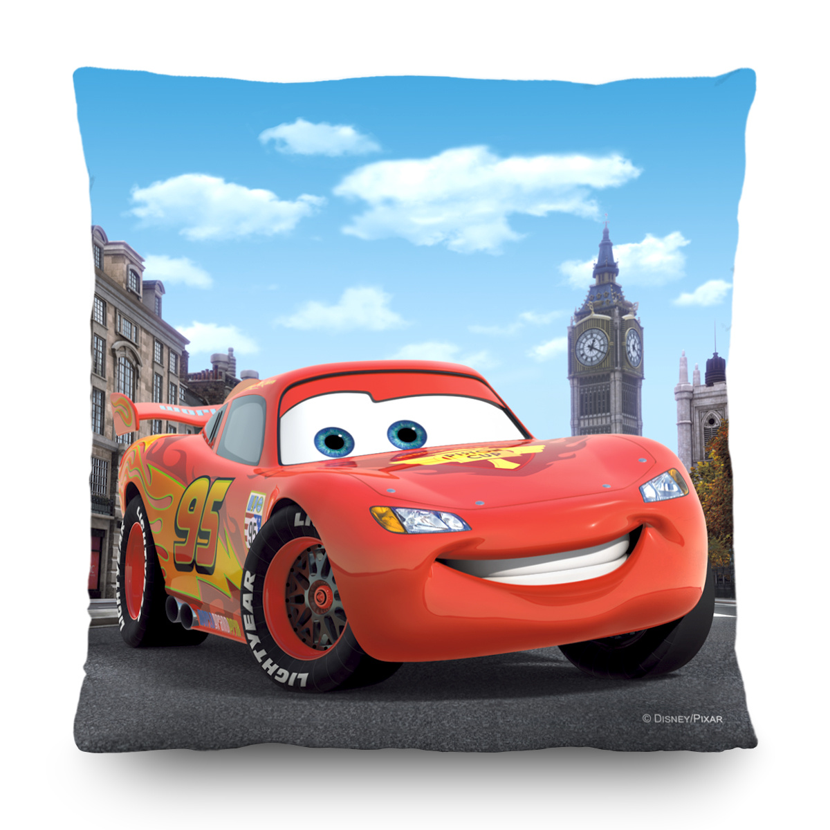 Obrázok AG Design CND 3112 Cars Auta Disney, Dekorativní polštář 40x40 cm