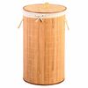 Coș de rufe Kesper 19572 Bamboo deschis, 60 x 35 cm