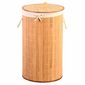 Coș de rufe Kesper 19572 Bamboo deschis, 60 x 35 cm