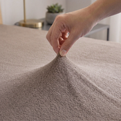 4Home Frottee-Bettlaken Ideal Walnuss, 60 x 120 cm
