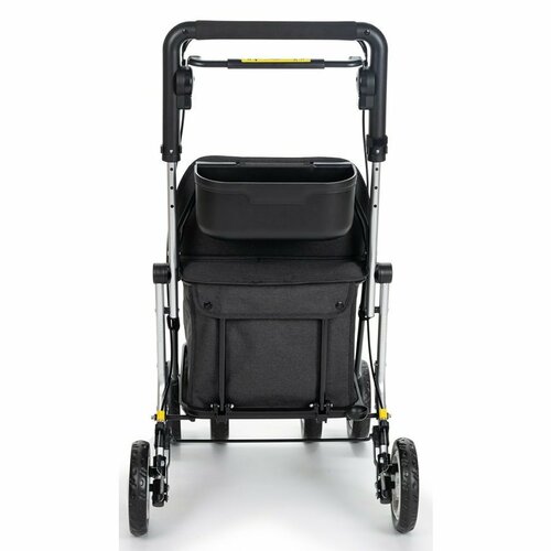 Carlett Senior Comfort nakupovalna torba nakolesih 29 l, temno siva