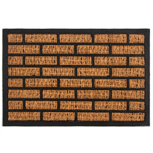 Кокосовий килимок Brick, 40 x 60 см