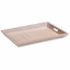 Kesper 57507 Servirni pladenj iz bambusa, bel, 52x 33 cm