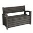 Keter zahradní lavice Otter Bench, grafitová