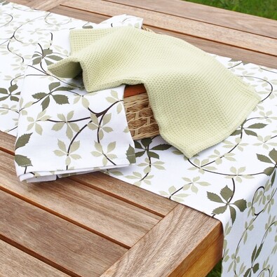 Obrus bluszcz zielony, 40 x 145 cm