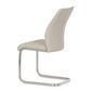 Scaun din piele ecologică DCL-D1277 CRM, crem