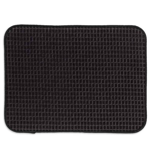 Kela Podstavek za posodo RAPIDA, črn 50 x 38 cm